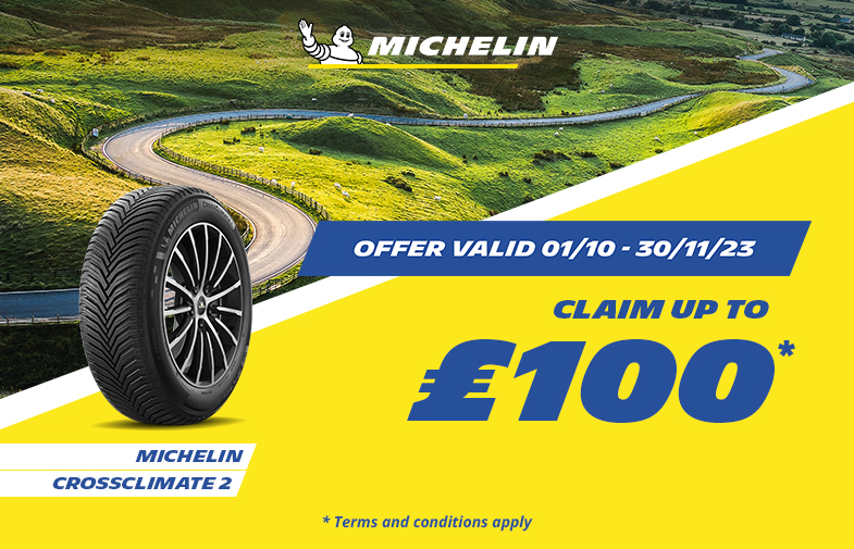 Buy Michelin tyres to get Cashback